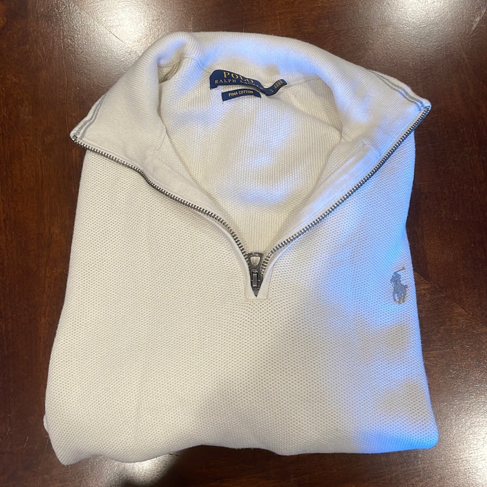 Ralph Lauren polo quarter zip size large